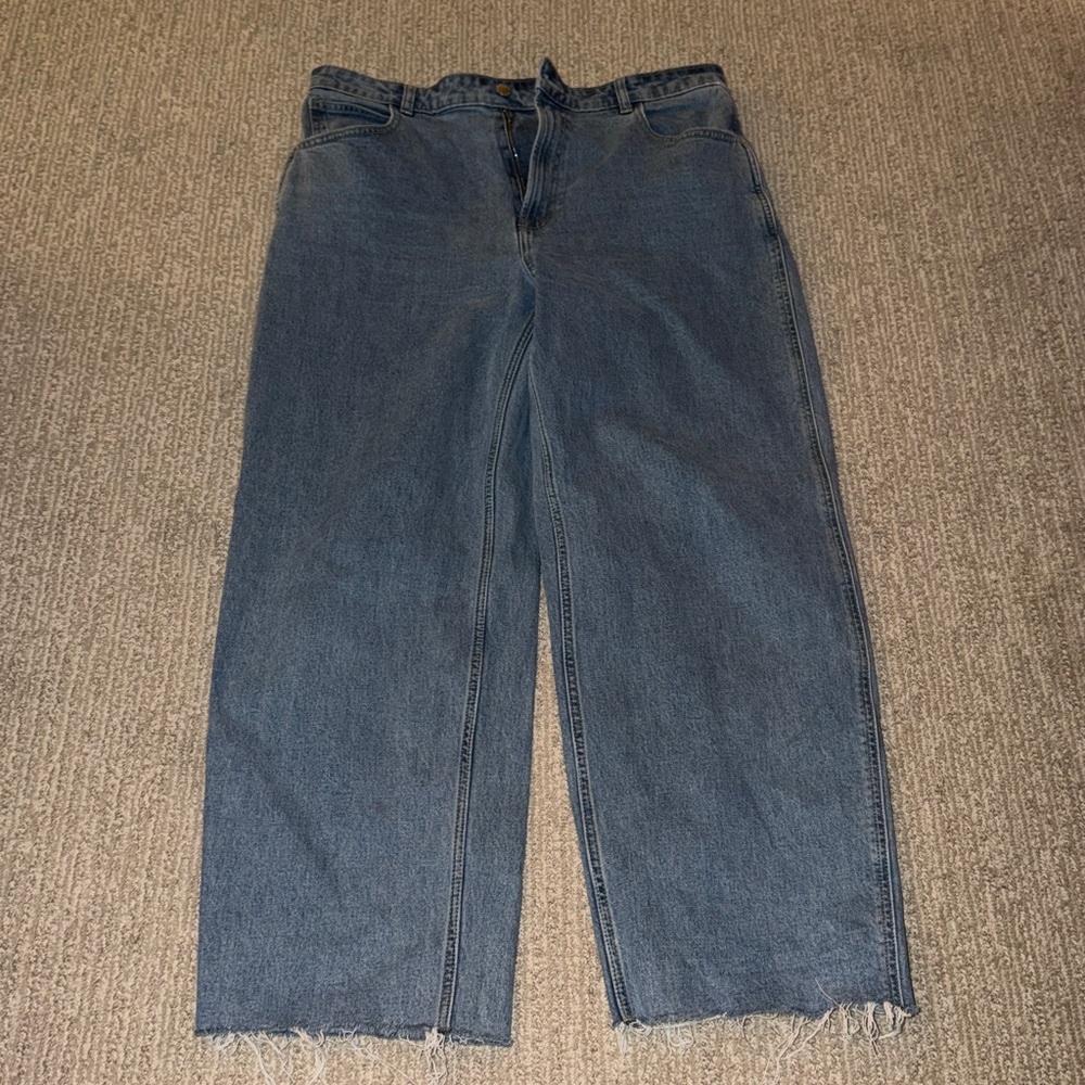 Everlane The Way-High Wide-Leg Jean Size 32